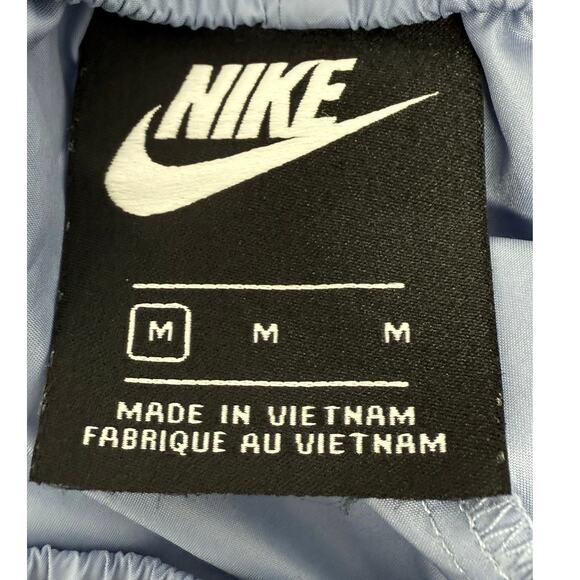 Nike Sportswear Heritage Woven Women’s Medium Drawstring Shorts Blue - Picture 4 of 7